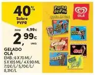 Continente Bom dia One - gelado promoção