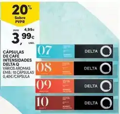 Continente Bom dia Delta q - cápsulas de café intensivades promoção