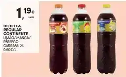 Continente Bom dia Continente - iced tea regular promoção