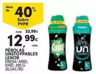 Continente Bom dia Lenor - perolas unstoppables promoção