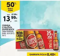 Continente Bom dia Super bock - cerveja c/alcool promoção