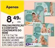 Continente Bom dia Bébé confort - fraldas proteção e conforto continente do promoção