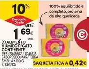 Continente Bom dia Continente - humido p/gato promoção
