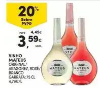 Continente Bom dia Mateus - vinho promoção
