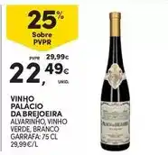 Vinho verde - vinho palacio da brejoeira