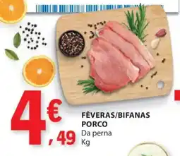 Fêveras/bifanas porco
