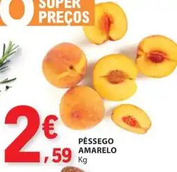 E.Leclerc Pêssego amarelo promoção