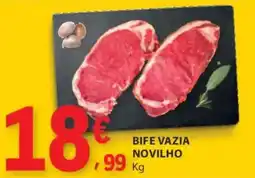 E.Leclerc Bife vazia novilho promoção