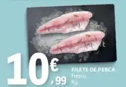 E.Leclerc Filete de perca fresco promoção