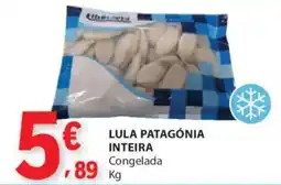 E.Leclerc Lula patagonia inteira congelada promoção