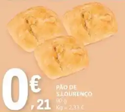 E.Leclerc Pão de s.lourenço promoção