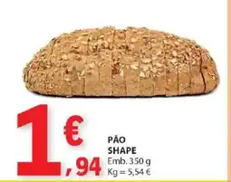 E.Leclerc Pão shape promoção