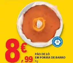 E.Leclerc Pão de ló em forma de barro promoção