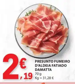 E.Leclerc Presunto fumeiro d'aldeia fatiado damatta promoção