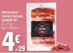 E.Leclerc Presunto tapas fatias damatta promoção