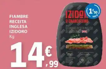 E.Leclerc Fiambre receita inglesa izidoro promoção