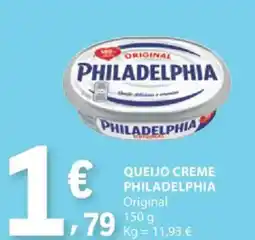 Queijo creme philadelphia original