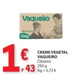 E.Leclerc Creme vegetal vaqueiro promoção