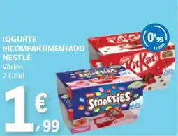 E.Leclerc Iogurte bicompartimentado nestlé promoção
