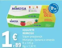E.Leclerc Iogurte mimosa promoção