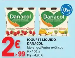 E.Leclerc Iogurte líquido danacol promoção
