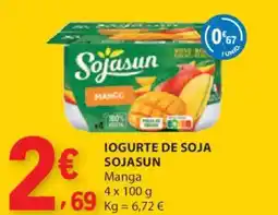 E.Leclerc Iogurte de soja sojasun promoção