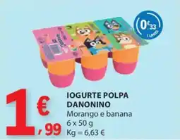 E.Leclerc Iogurte polpa danonino promoção