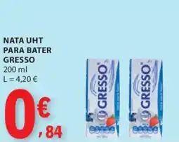 E.Leclerc Nata uht para bater gresso promoção
