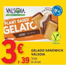 E.Leclerc Gelado sandwich valsoia promoção