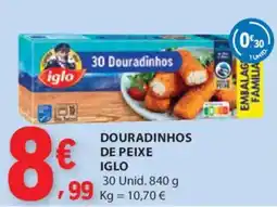 E.Leclerc Douradinhos de peixe iglo promoção