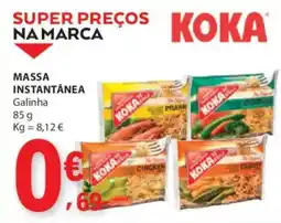 Massa instantânea galinha