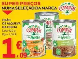 Grão de alqueva da horta lata