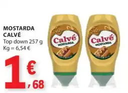 E.Leclerc Mostarda calvé promoção