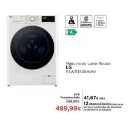 El Corte Inglés Lg - maquina de lavar roupa f4wr3509a0w promoção