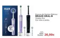 El Corte Inglés Oral b - braun escova de dentes eléctrica vitality pro promoção
