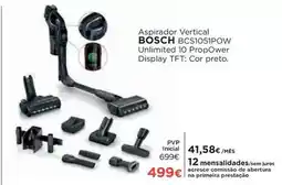 El Corte Inglés Bosch - aspirador vertical bcs1051pow promoção