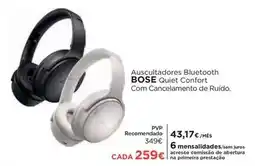 El Corte Inglés Bose - auscultadores bluetooth promoção