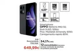 El Corte Inglés Oppo - smartphone reno13 pro 5g promoção