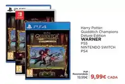 El Corte Inglés Warner - harry potter. quiddich champions deluxe edition ps5/nintendo siwitch/ps4 promoção