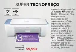 El Corte Inglés Hp - impressora multifunções compacta deskjet 4230e promoção