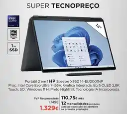 El Corte Inglés Hp - portatil 2 em 1 spectre x360 14-eu0001np promoção
