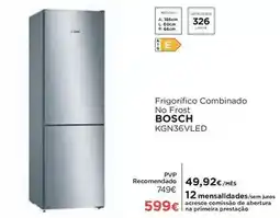 El Corte Inglés Bosch - frigorífico combinado no frost kgn36vled promoção