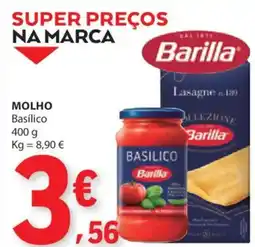 E.Leclerc Molho basílico promoção