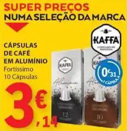 E.Leclerc Cápsulas de café em alumínio promoção