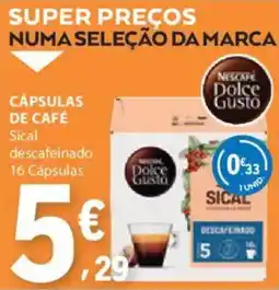 E.Leclerc Cápsulas de café promoção