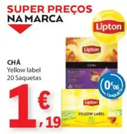 E.Leclerc Chá Yellow label promoção