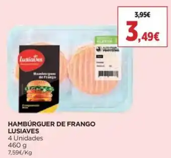 Supercor Hamburguer de frango lusiaves promoção