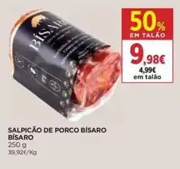Salpicão de porco bísaro
