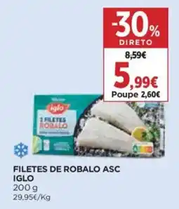 Supercor Filetes de robalo asc iglo promoção