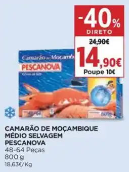 Supercor Camarão de moçambique médio selvagem pescanova promoção